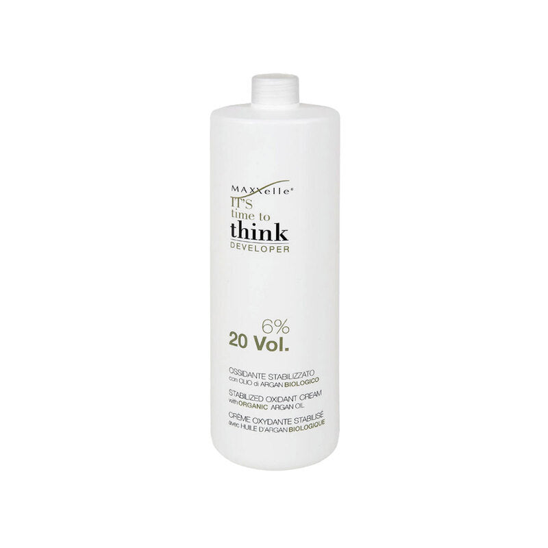 Ossidante in Crema Olio Argan Bio 20 Vol. Think Maxxelle 1000 ml
