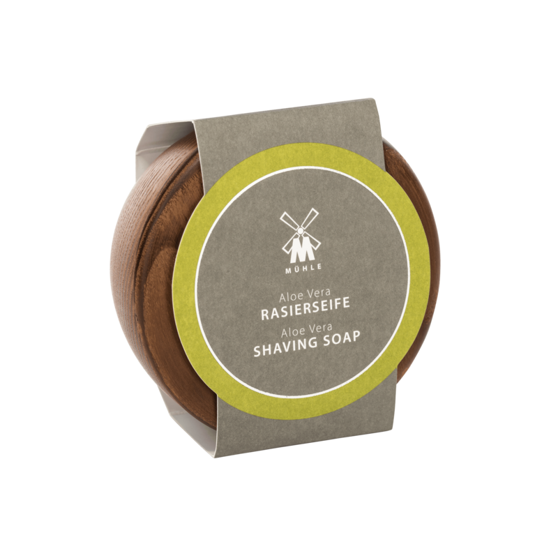 Sapone da Barba in Ciotola Legno Aloe RN 3 AV Muhle