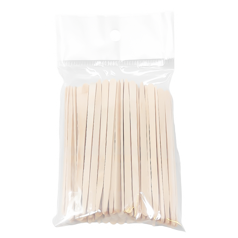 Spatole Mini Stick Legno Cera per Sopracciglia 100 pz Xan