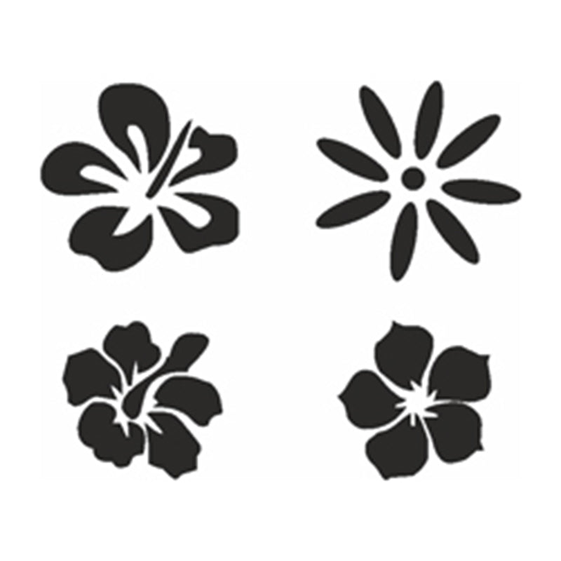 Stencil Adesivi Fiori 108260 Eulenspiegel
