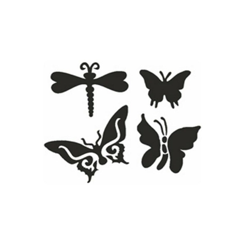 Stencil Adesivi Farfalle 108239 Eulenspiegel