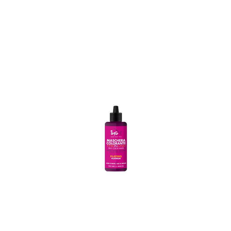 Maschera Colorante 3 in 1 Platino 100 ml
