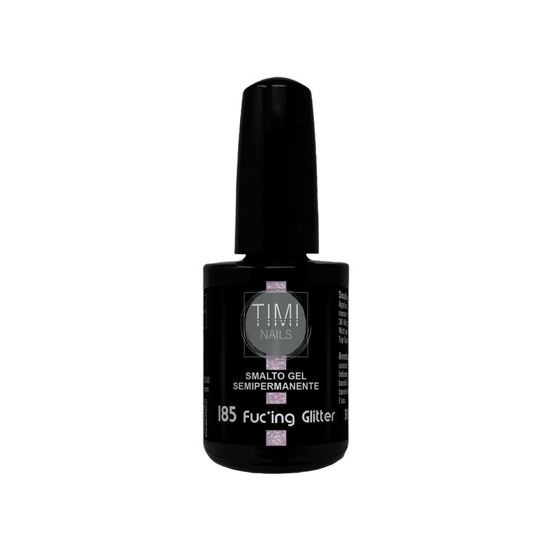 TN Smalto Gel Semipermanente nr. 185 Fuc*ing Glitter 14 ml.