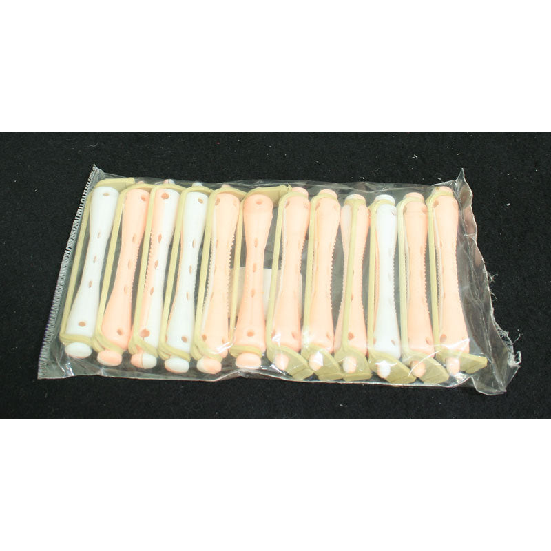 Bigodi permanente bicolore bianco/rosa corto conf. 12 pz 4500349