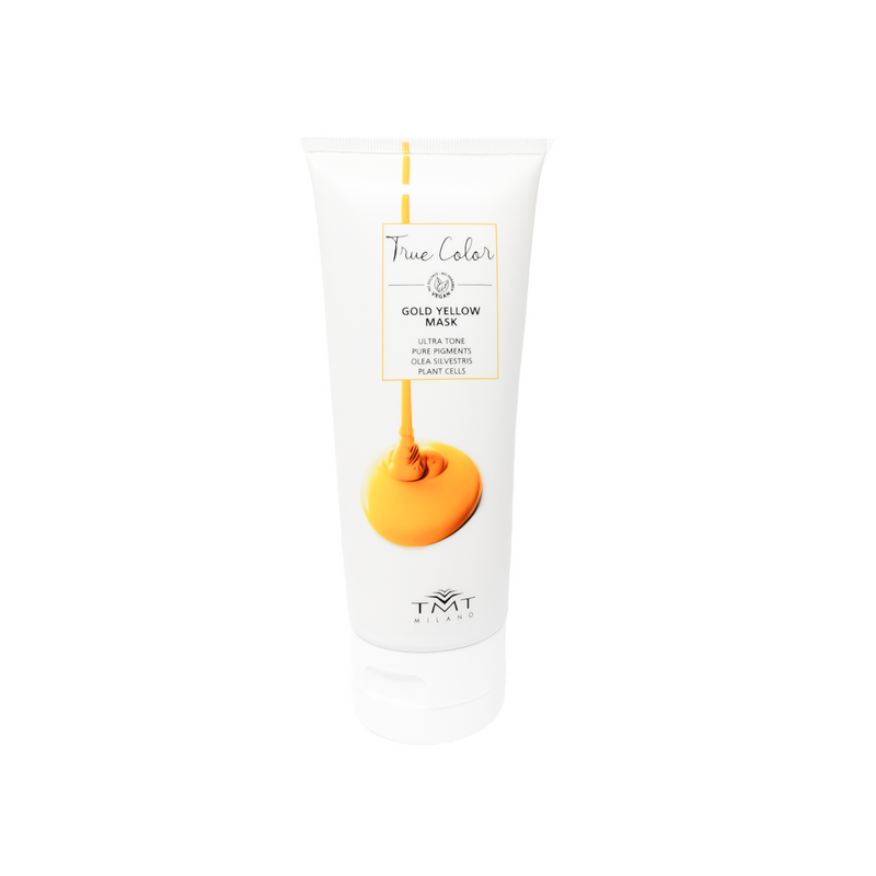 Maschera per Capelli Colorata True Color Gold Yellow TMT 200 ml