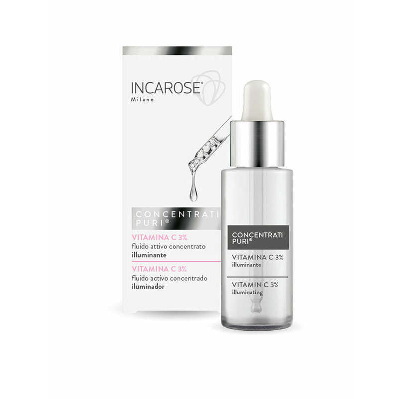 Fluido Attivo Concentrato Illuminante  Vitamina C 3% INCAROSE 15 ml