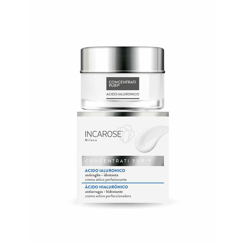 Crema Concentrata Antirughe Idratante Acido Ialuronico INCAROSE 50 ml