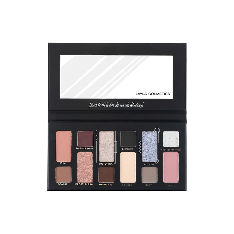 Palette FREEVOLA Cold 12 Ombretti Layla