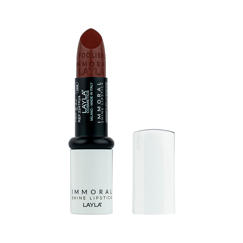 Rossetto Immoral Shine Lipstick n 31 Tonka Layla