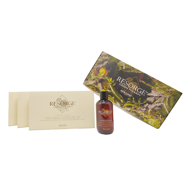 Kit Energy Pack Resorge Green 3cf x 12 fl e 1 Shampoo 250 ml Biacre