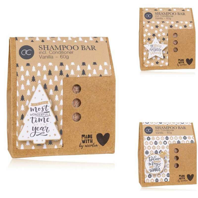 Shampoo Bar Solido Winter Magic Fragranza Vaniglia 60 gr