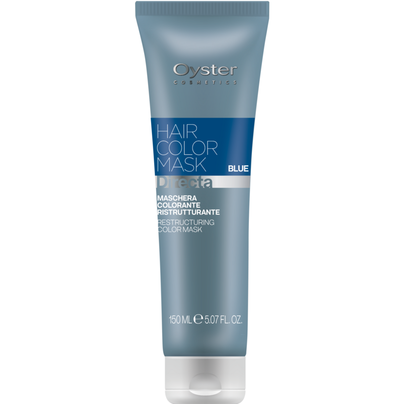 Maschera Colorante Directa Hair Color Mask BLUE 150 ml Oyster