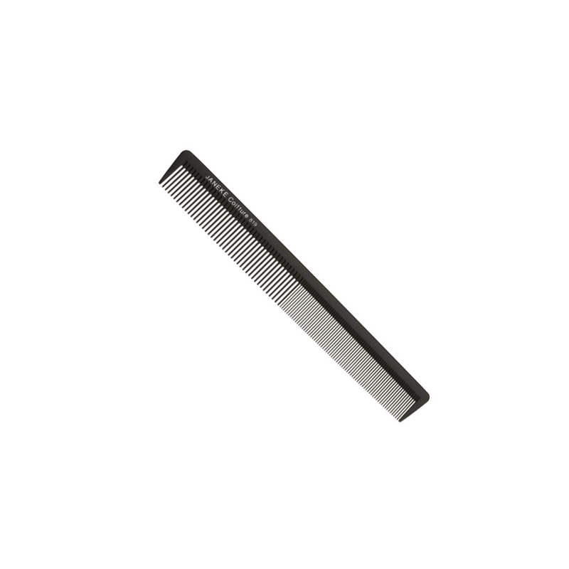 Pettine per capelli lungo Nero Janeke 57819