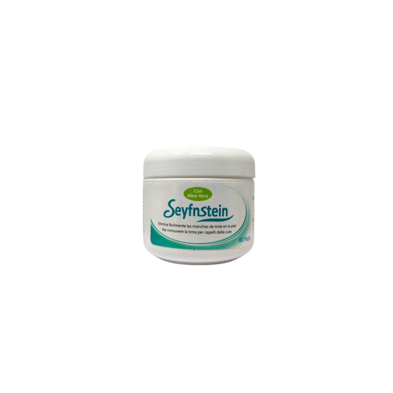 Dischetti smacchianti rimuovi tintura con Aloe Seyfnstein 80 pz