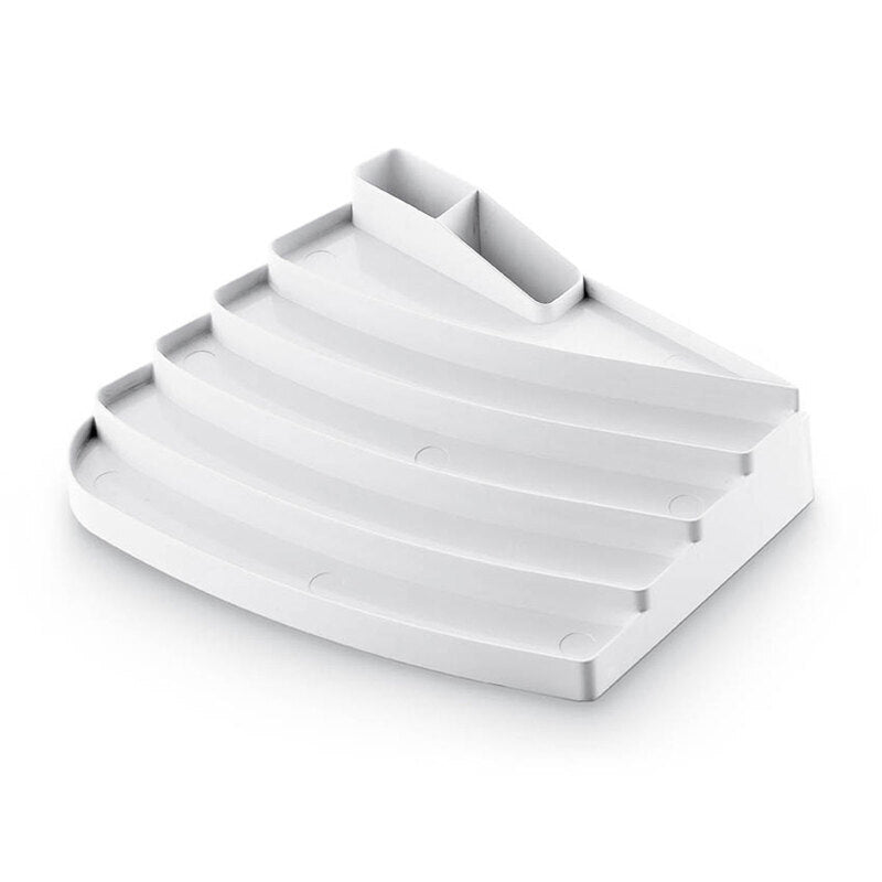 Espositore portasmalti in ABS bianco