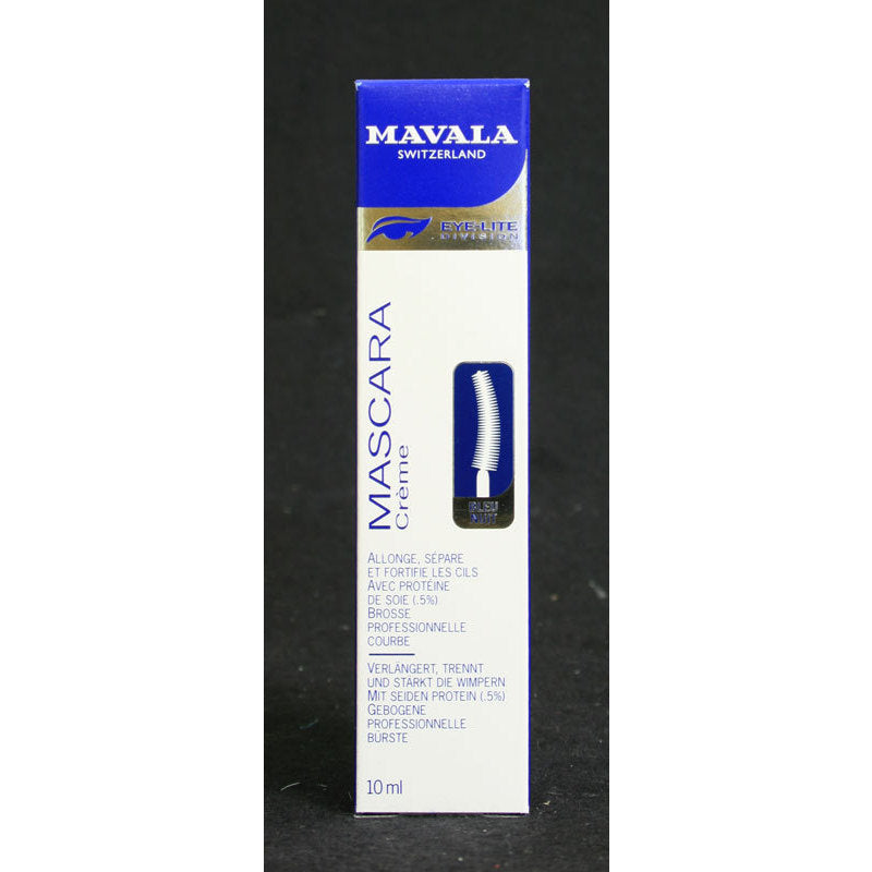 Mascara per occhi con proteine della seta colore Bleu Nuit 10 ml Mavala
