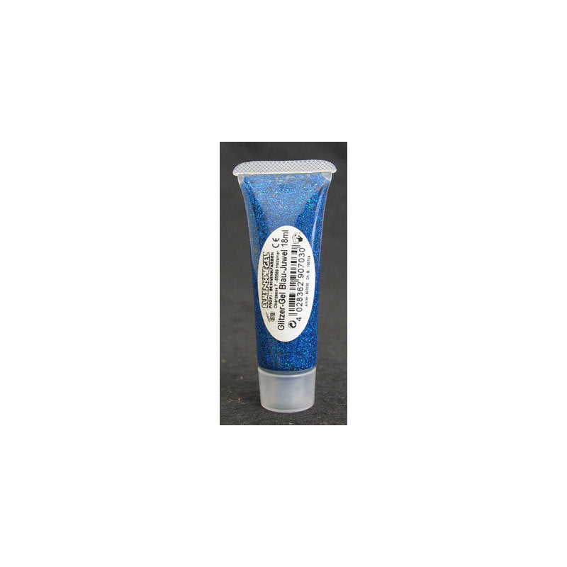 Gel Glitzer Azzurro Blau Juwel Eulenspiegel 18 ml