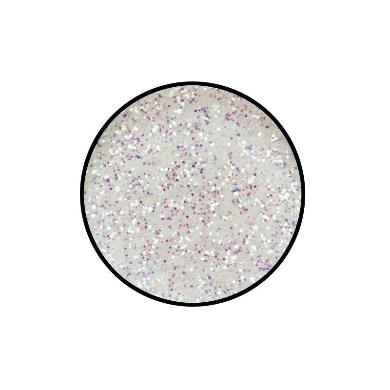 Glitzer Polvere Glitter Perlmutt Bianco Iride Eulenspiegel 2 gr