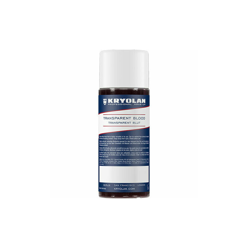 Sangue Trasparente Scuro art. 4001 Kryolan 100 ml