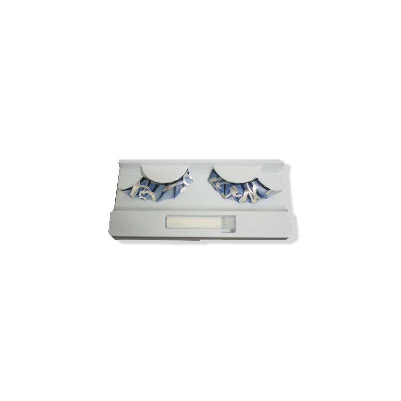 Ciglia Wimpern Spider Argento+Colla Eulenspiegel