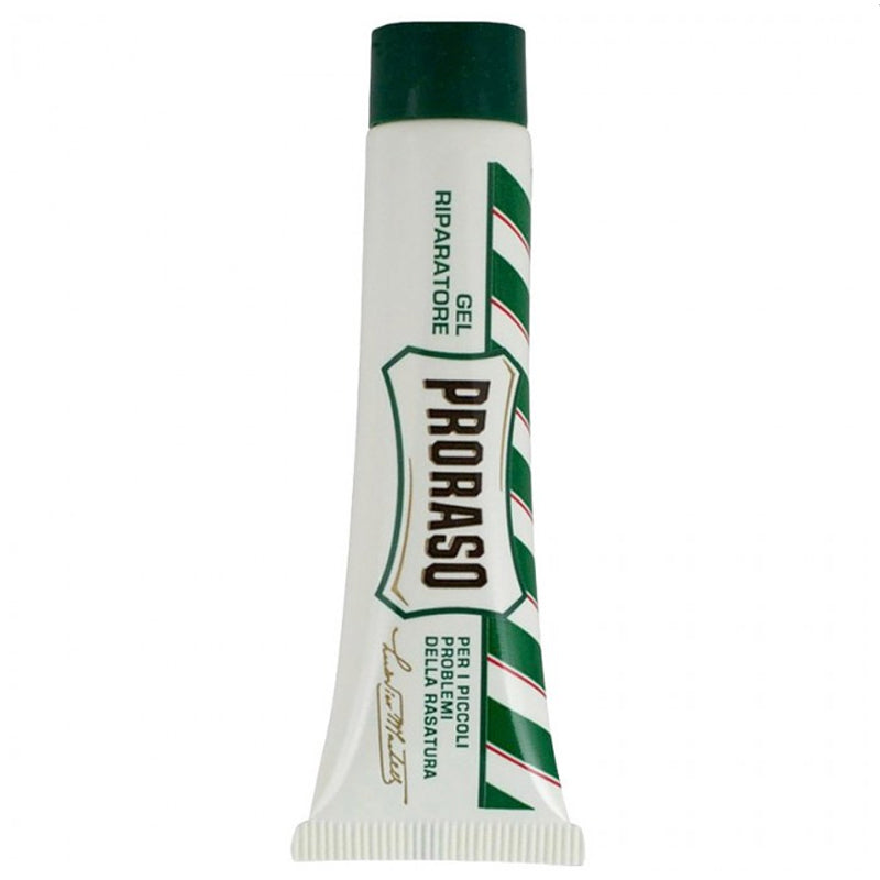 Gel Riparatore Piccoli Problemi Rasatura Proraso Linea Verde tubo 10 ml.