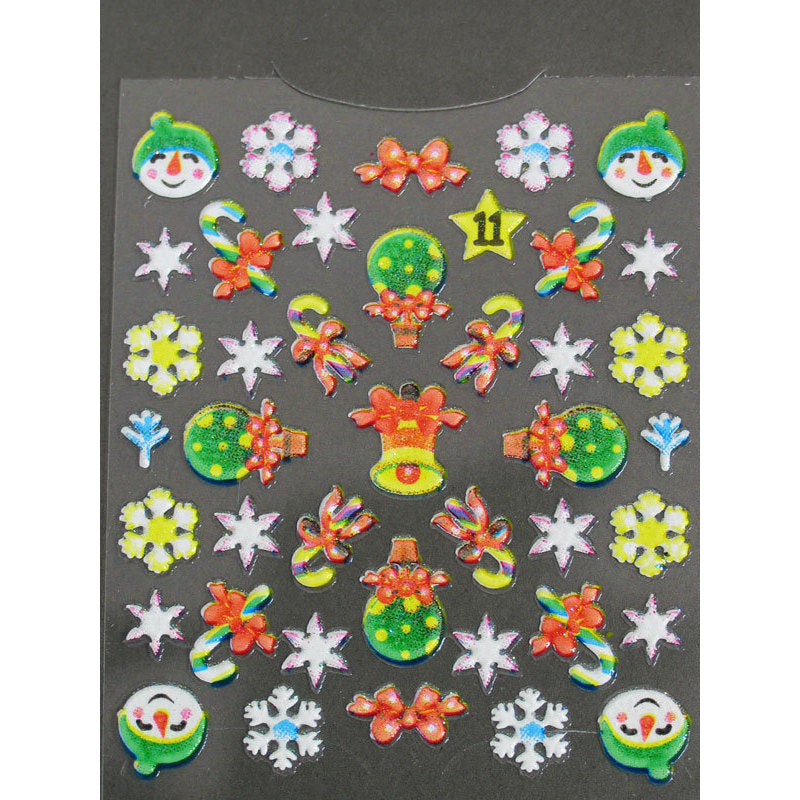 Timi nails Decoro 3D Natale 11