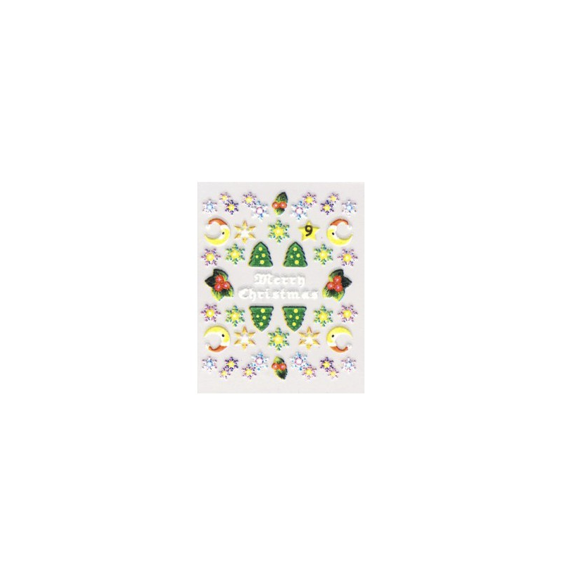 Timi nails Decoro 3D Natale 9