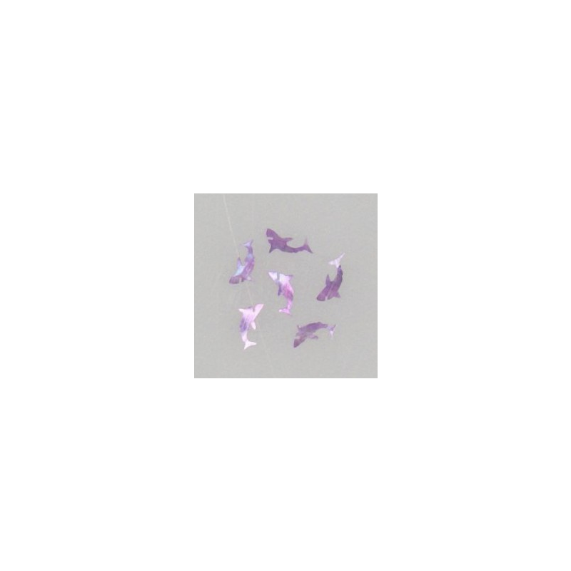 Decoro per unghie squalo madreperla rosa LP vasetto