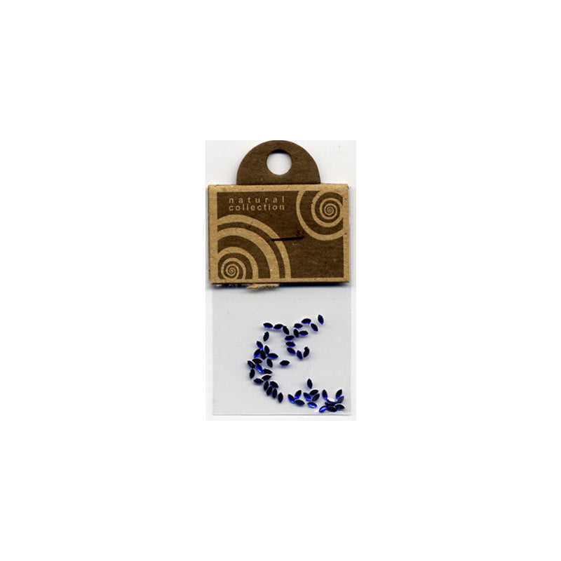 Natural Collection Brillantino unghie chicchi blu