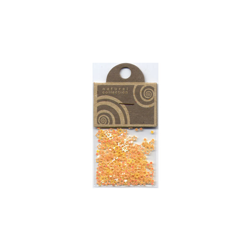 Natural Collection Decoro unghie stelle traforati giallo