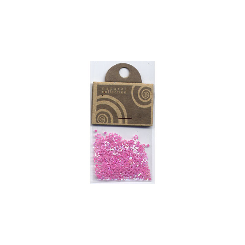 Natural Collection Decoro unghie stelle traforati rosa antico