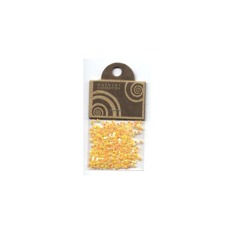 Natural Collection stelline giallo cangiante