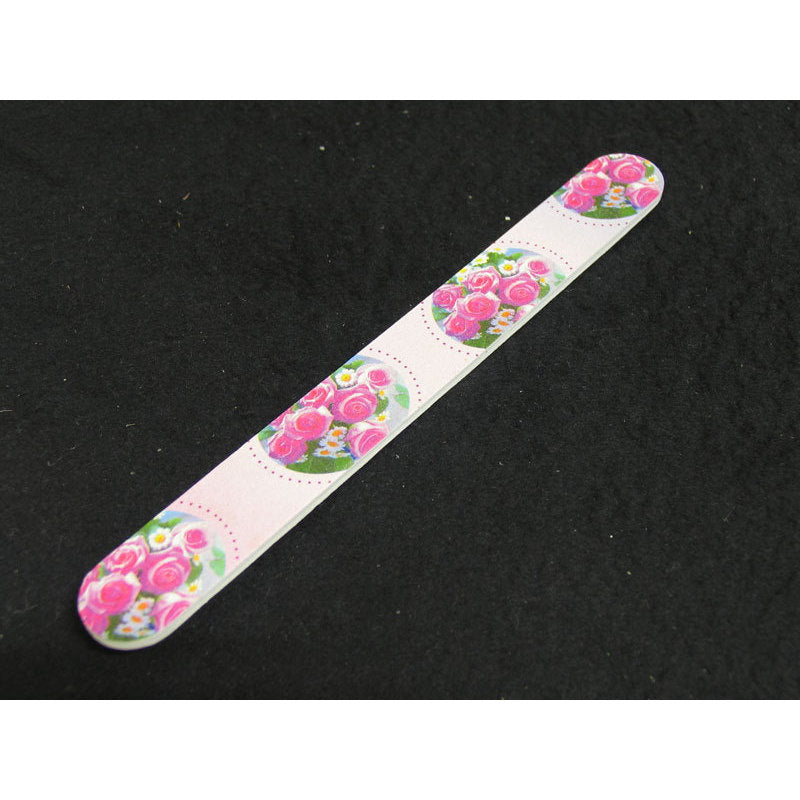 Lima per unghie fantasia rose 1 grana 240-240