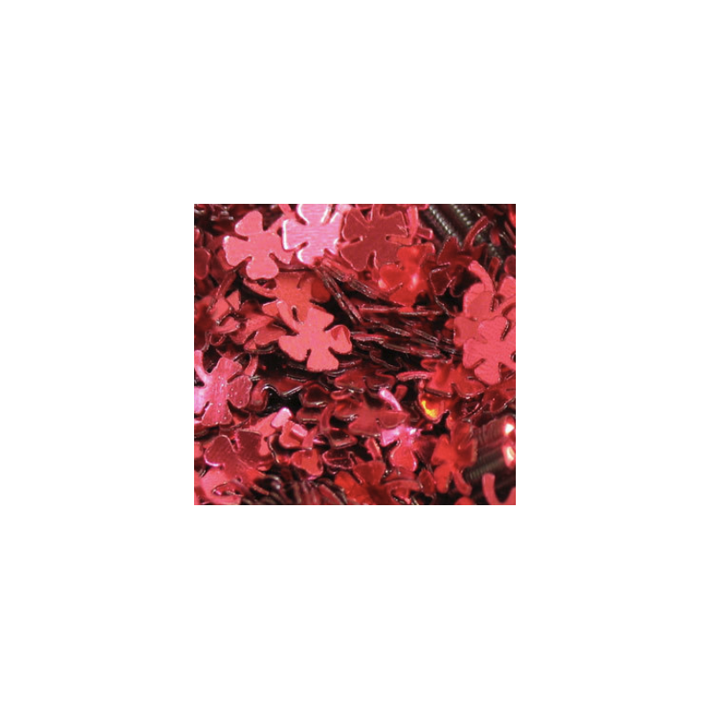 Decoro ultrasottile quadrifoglio lp rosso