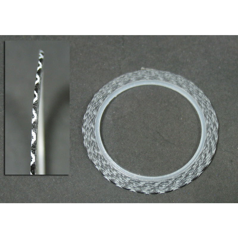 Nastro per nail art Snake stick bianco cod. 1666