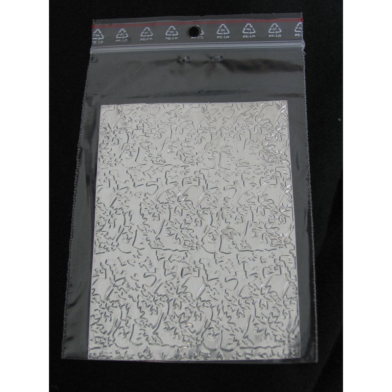 Sfoglia decoro per nail art argentata cod. QS_2993