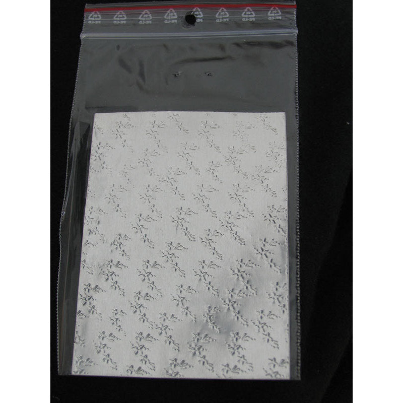 Sfoglia decoro per nail art argentata cod. QS_2994
