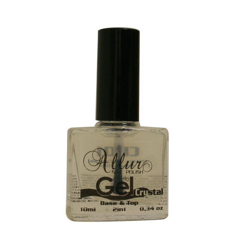 Smalto Effetto Gel Base e Top CR01 Allur 10 ml