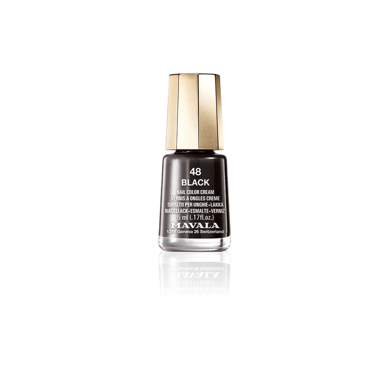 Smalto per Unghie 48 Black Minicolor Mavala 5 ml