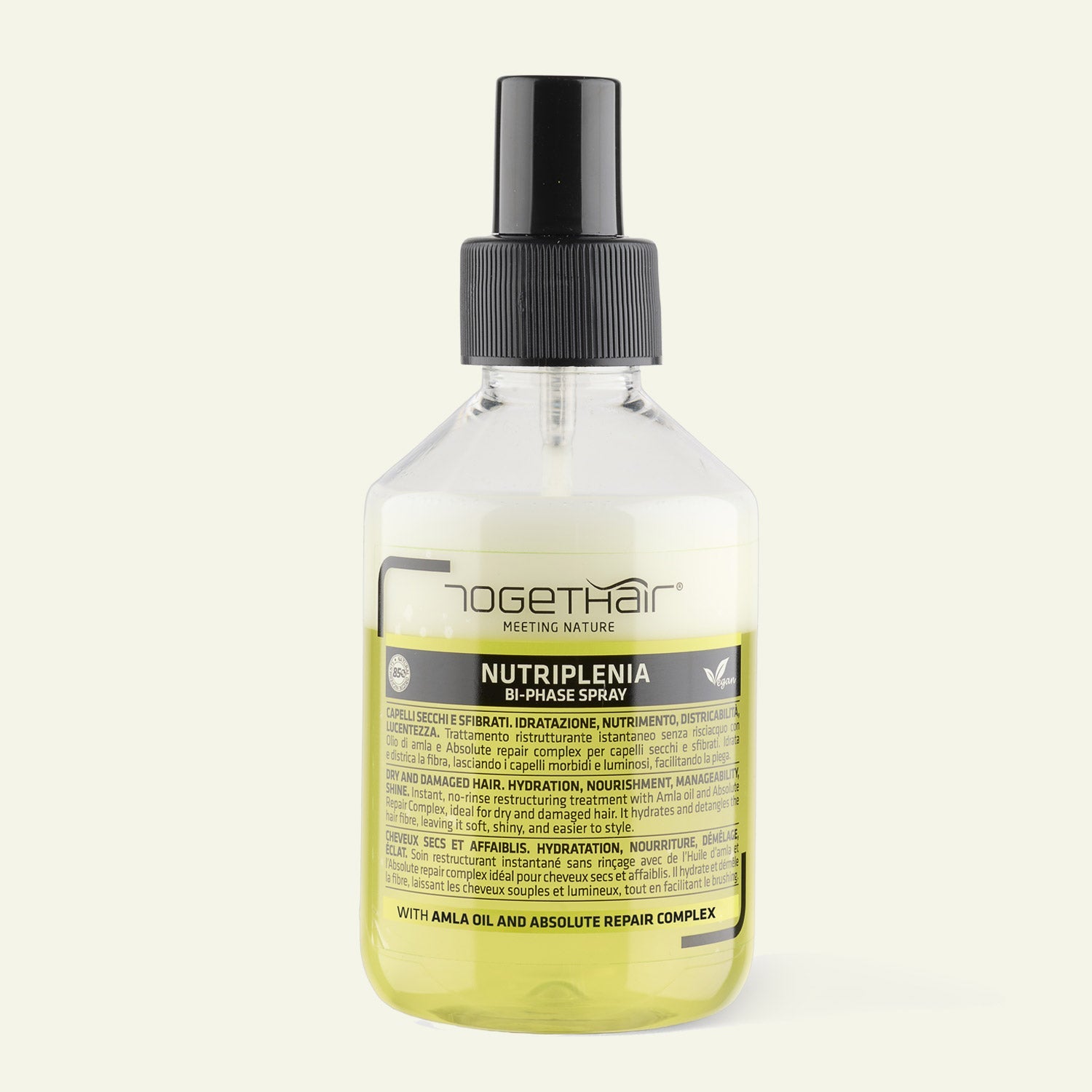 Spray Bifasico Capelli Sfibrati Nutriplenia Togethair 200 ml