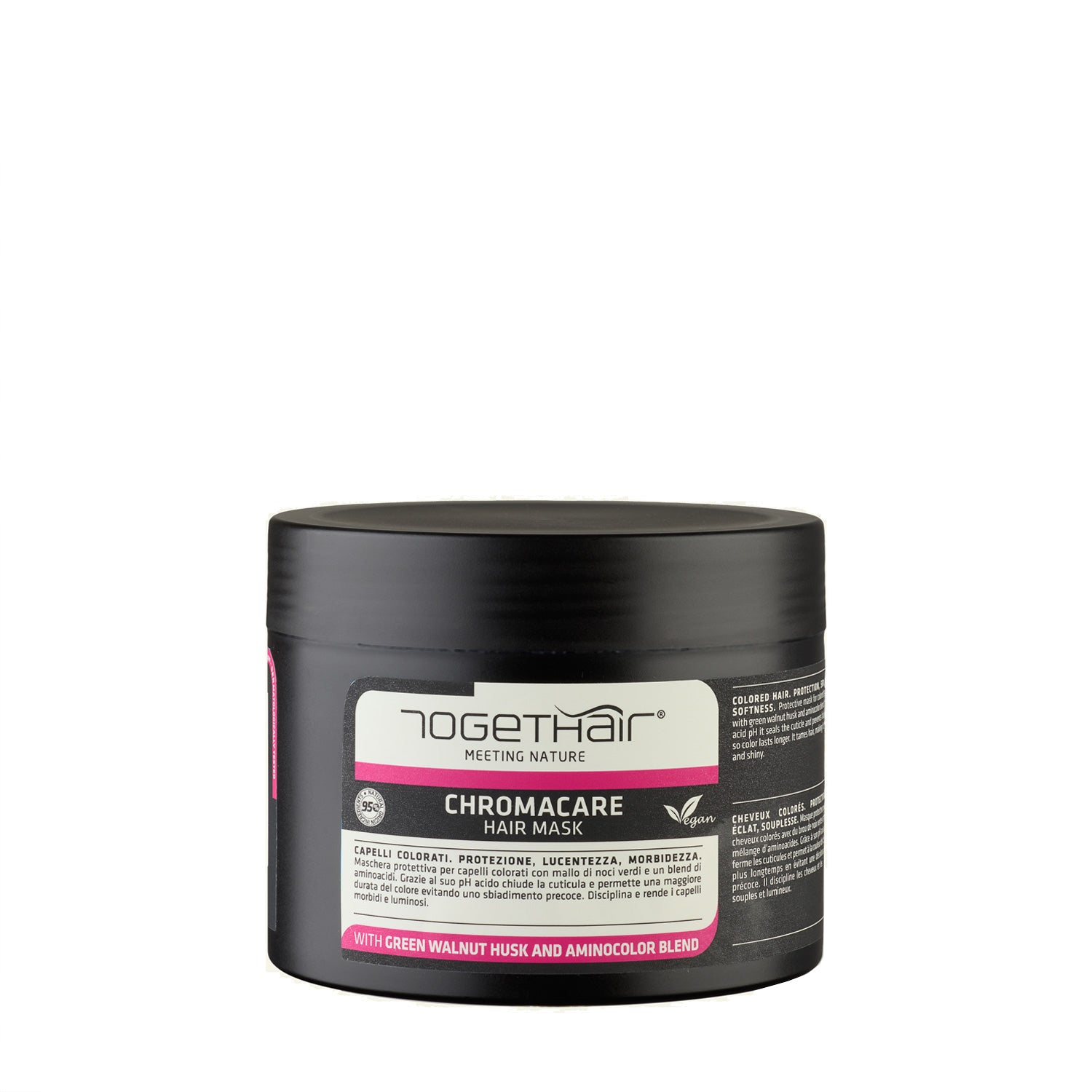Maschera per capelli colorati Chromacare Togethair Vegan 500 ml