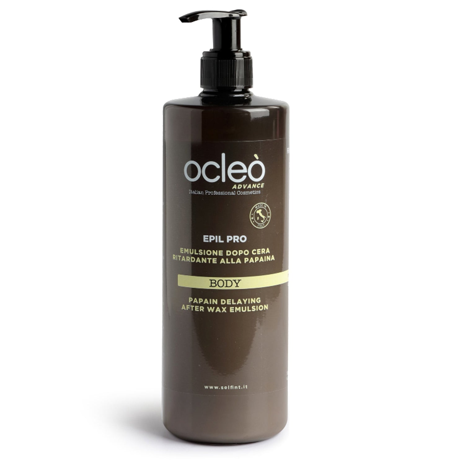Epil Pro Emulsione Dopo Cera Ritardante Papaina Ocleo Advanced 500 ml