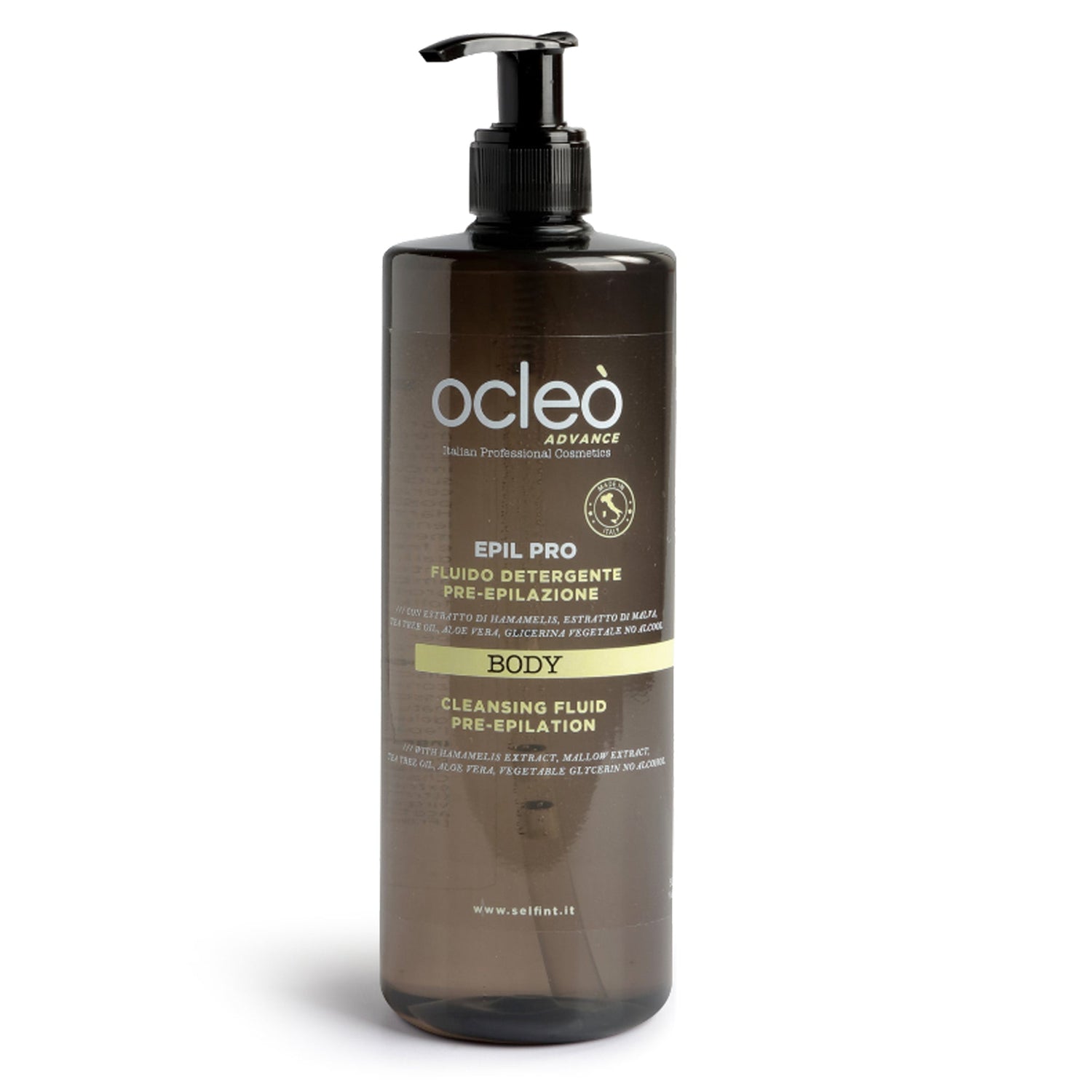 Epil Pro Fluido Detergente Pre Epilazione Ocleo Advanced 500 ml
