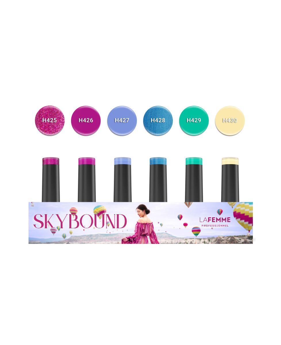 Kit 6 Colori Collezione Estate Skybound –  Summer Collection 2026 La Femme