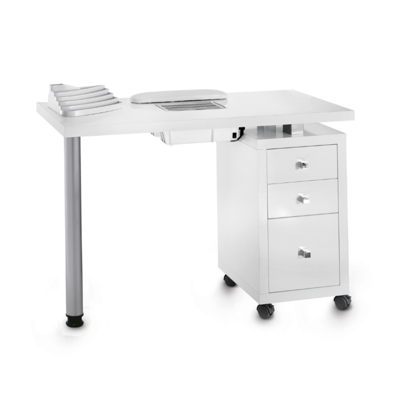 Tavolo manicure art 305LX square con aspiratore