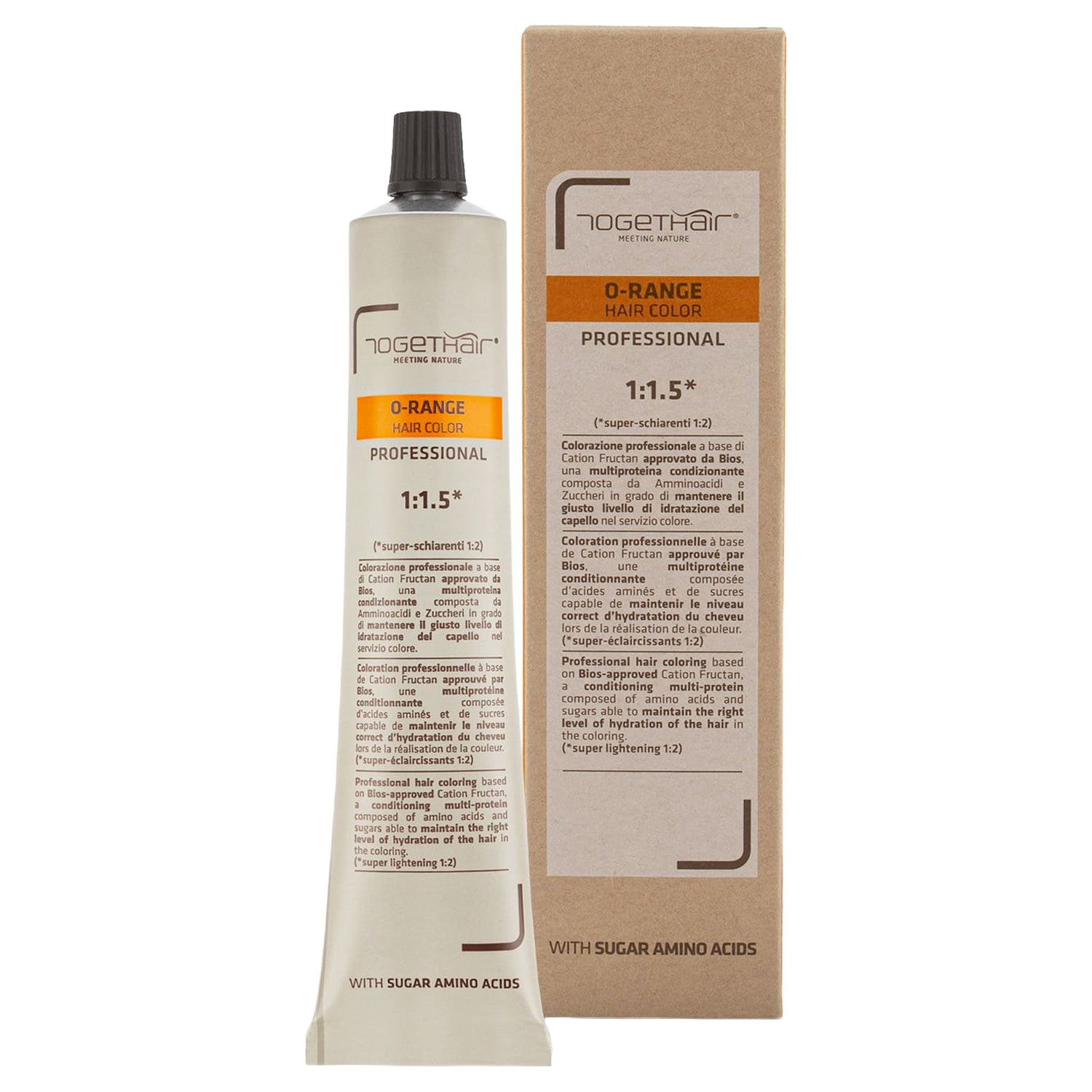 Colorazione professionale capelli Vegan O-RANGE nr. 8 Togethair 100 ml