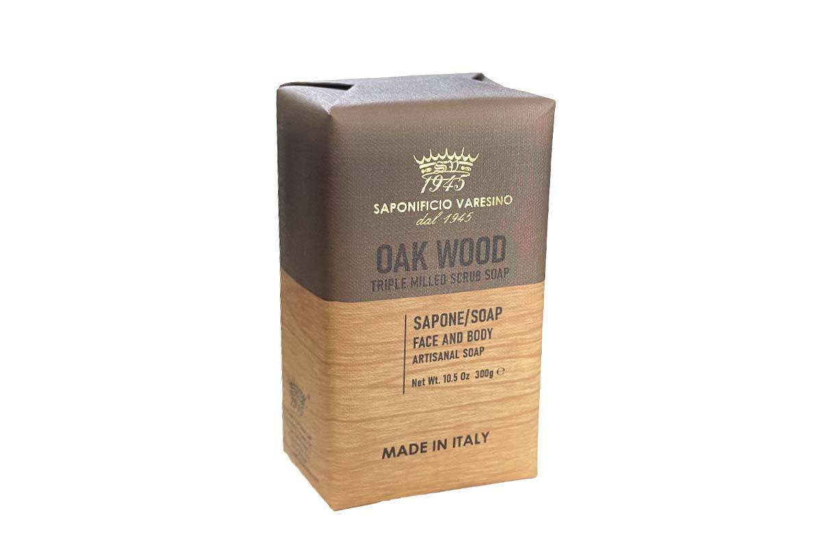 Saponetta da Bagno Oak Wood Sap. Varesino 300 gr