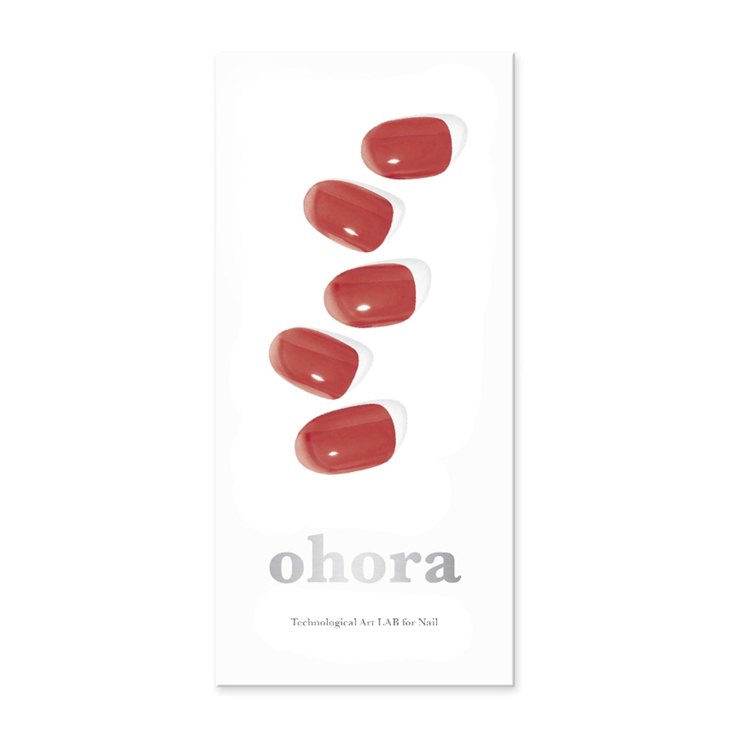 Smalto gel adesivo 60 % prepolimerazzito OHORA Rosso N Tint Brick