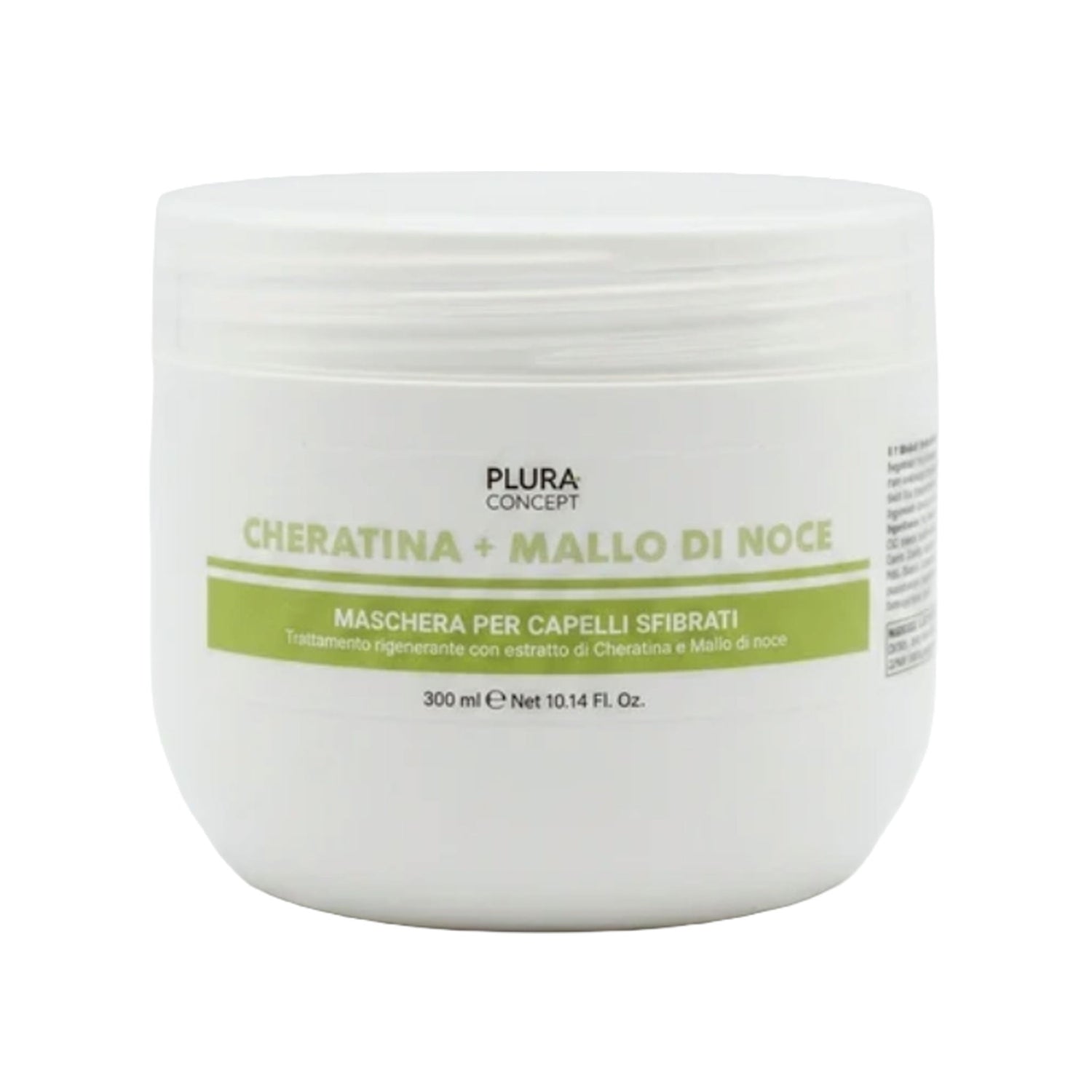 Maschera capelli Sfibrati Plura Concept Cheratina e Mallo di Noce 300 ml