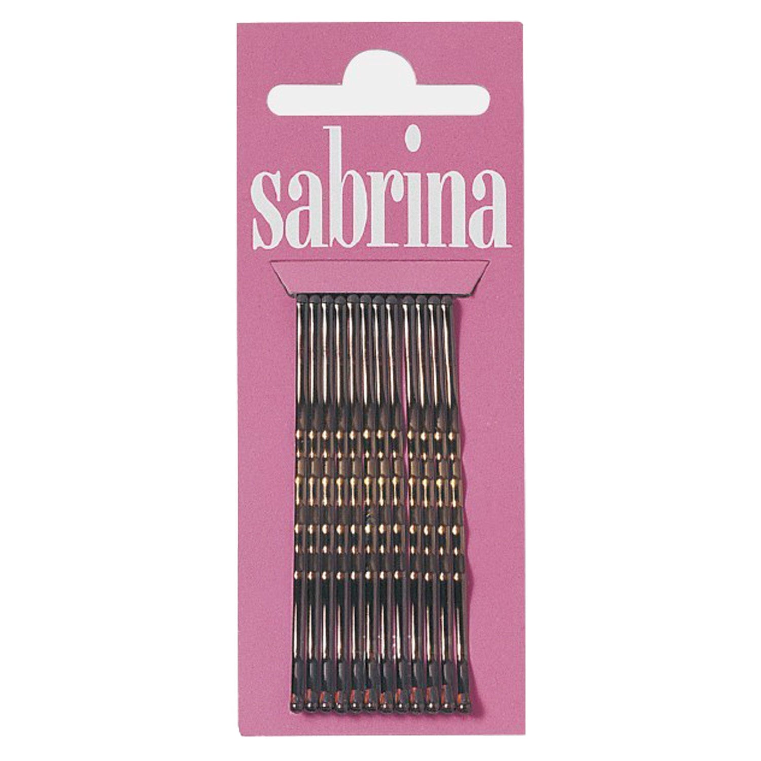 Molletta Sabrina lunga castana display 12 pz